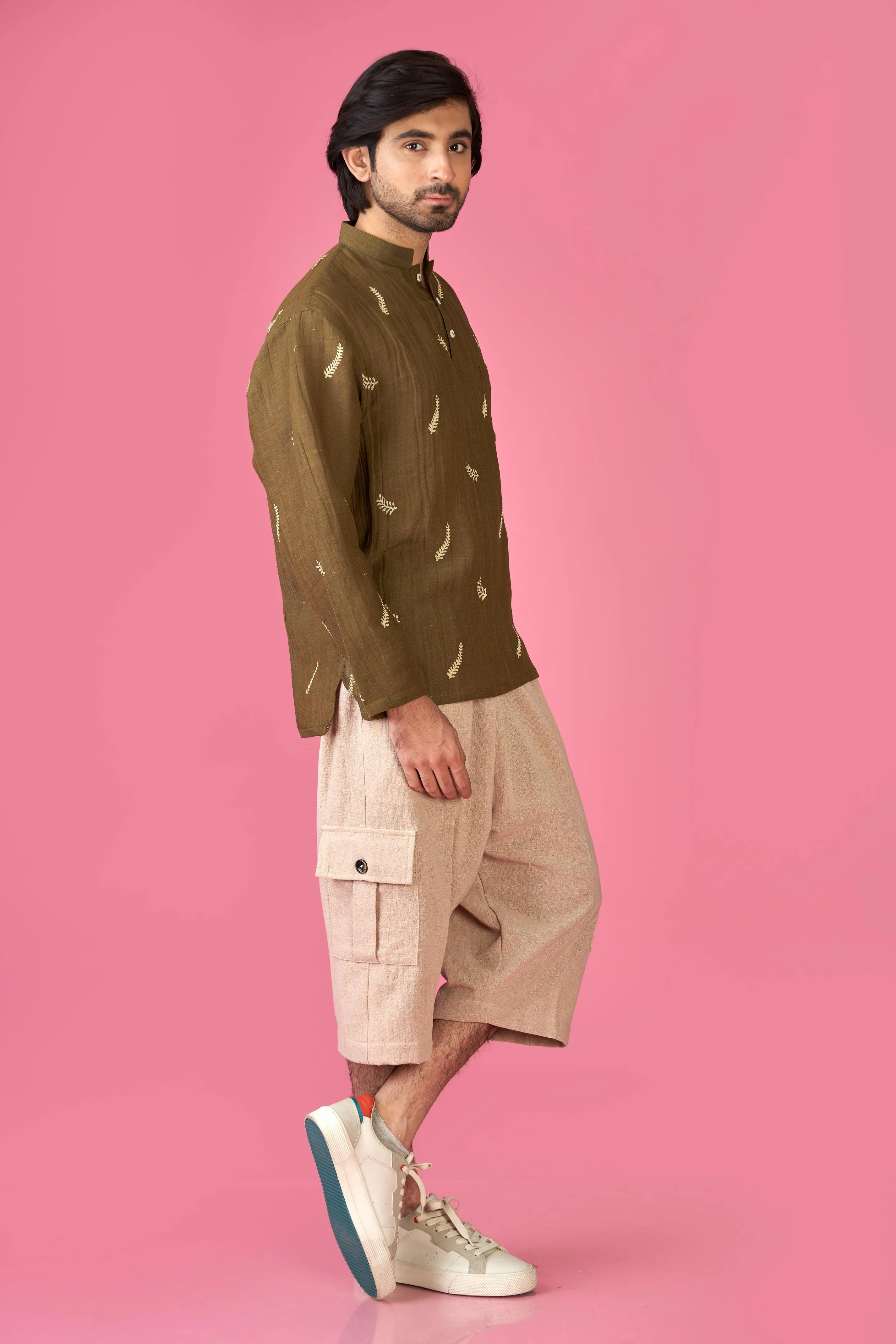 3 QUARTER CARGO PANTS (UNISEX) S24-US03