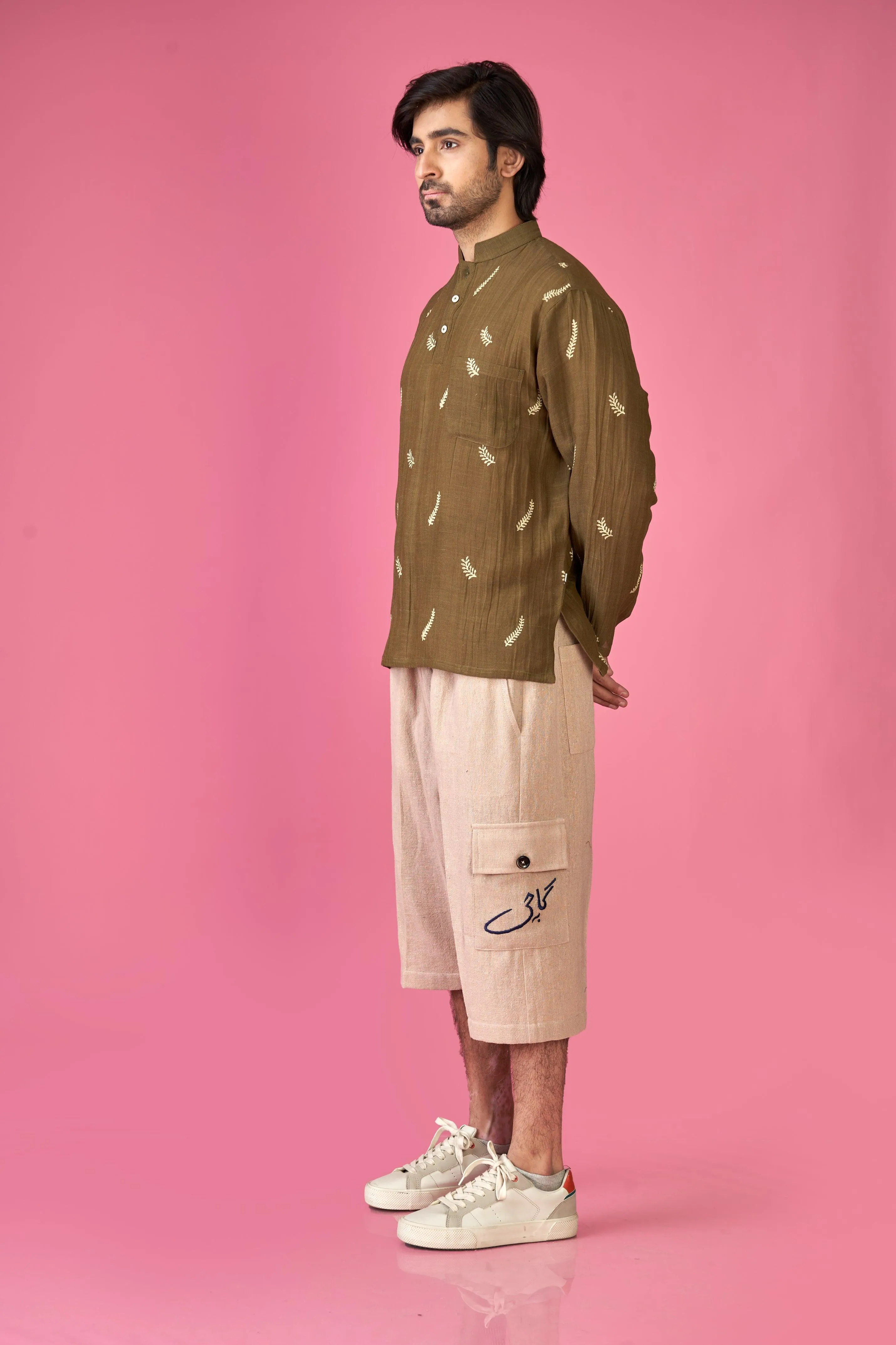 3 QUARTER CARGO PANTS (UNISEX) S24-US03