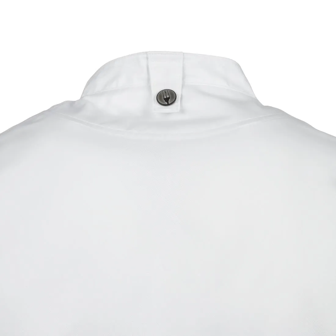 BB264-L Chef Works Unisex Hartford Lightweight Chef Jacket White Size L