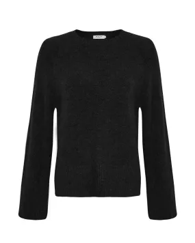 Ceara Hope Raglan Pullover - Black
