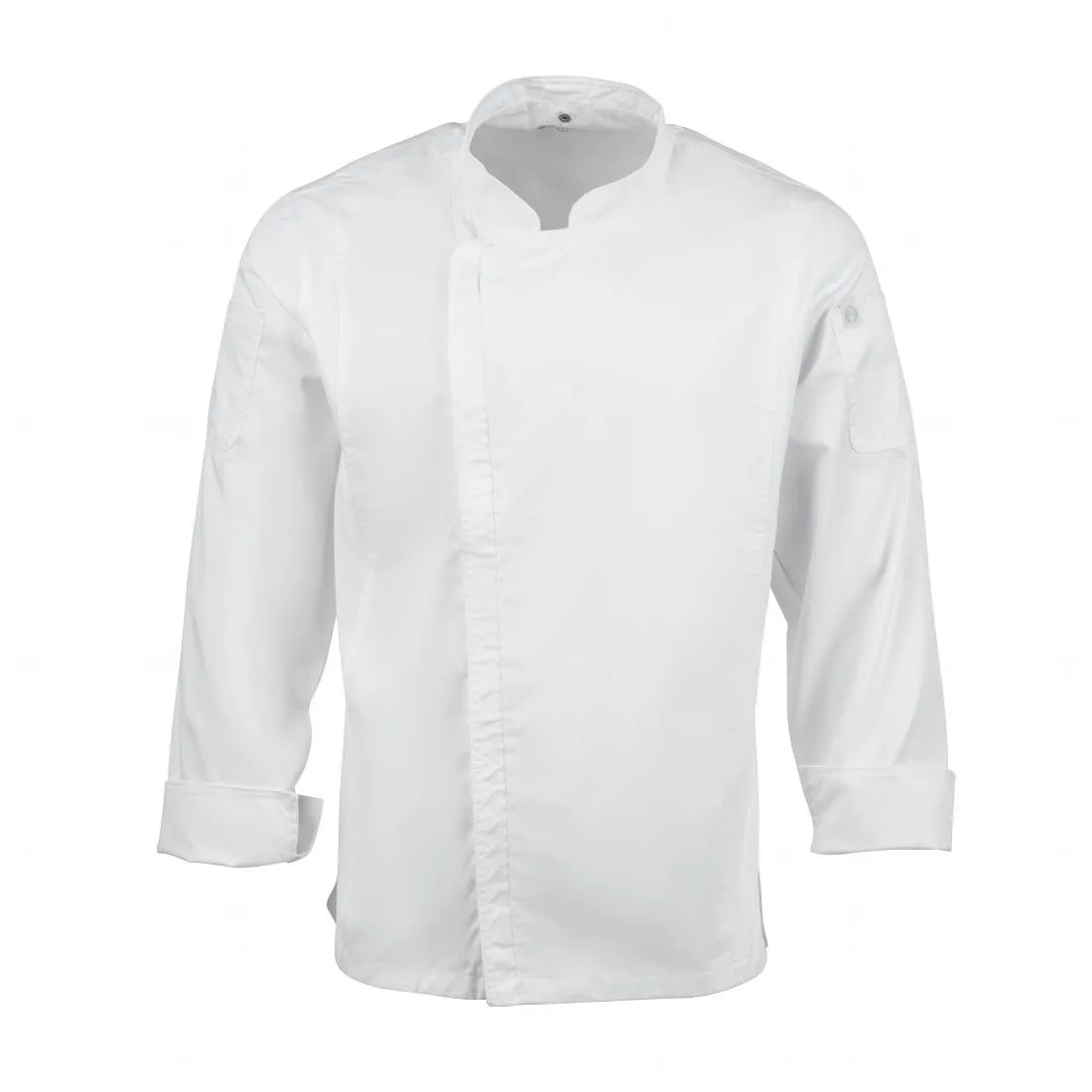 Chef Works Unisex Hartford Lightweight Chef Jacket White Size M - BB264-M