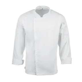 Chef Works Unisex Hartford Lightweight Chef Jacket White Size S - BB264-S
