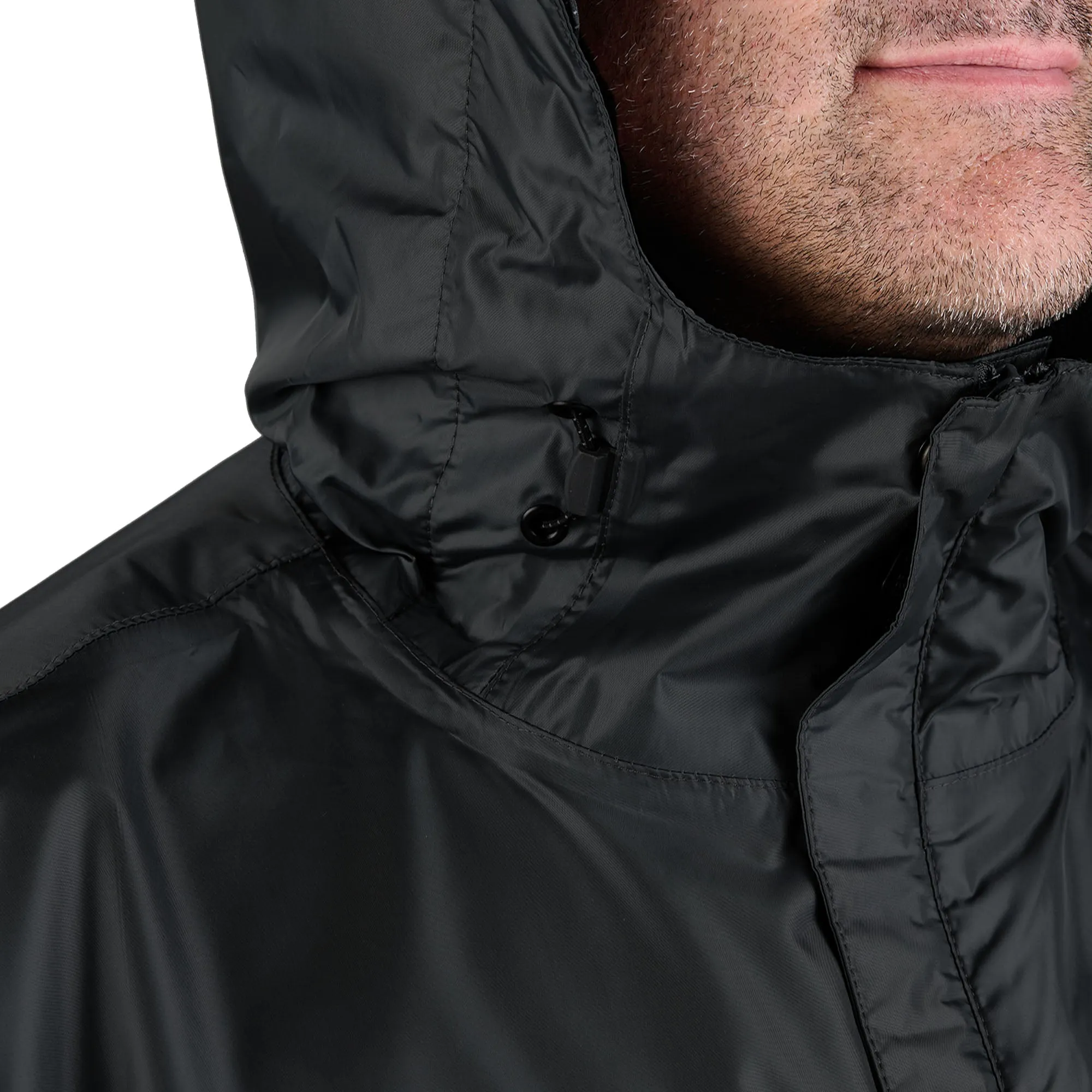 Coastline Lightweight Hooded Rain Jacket
