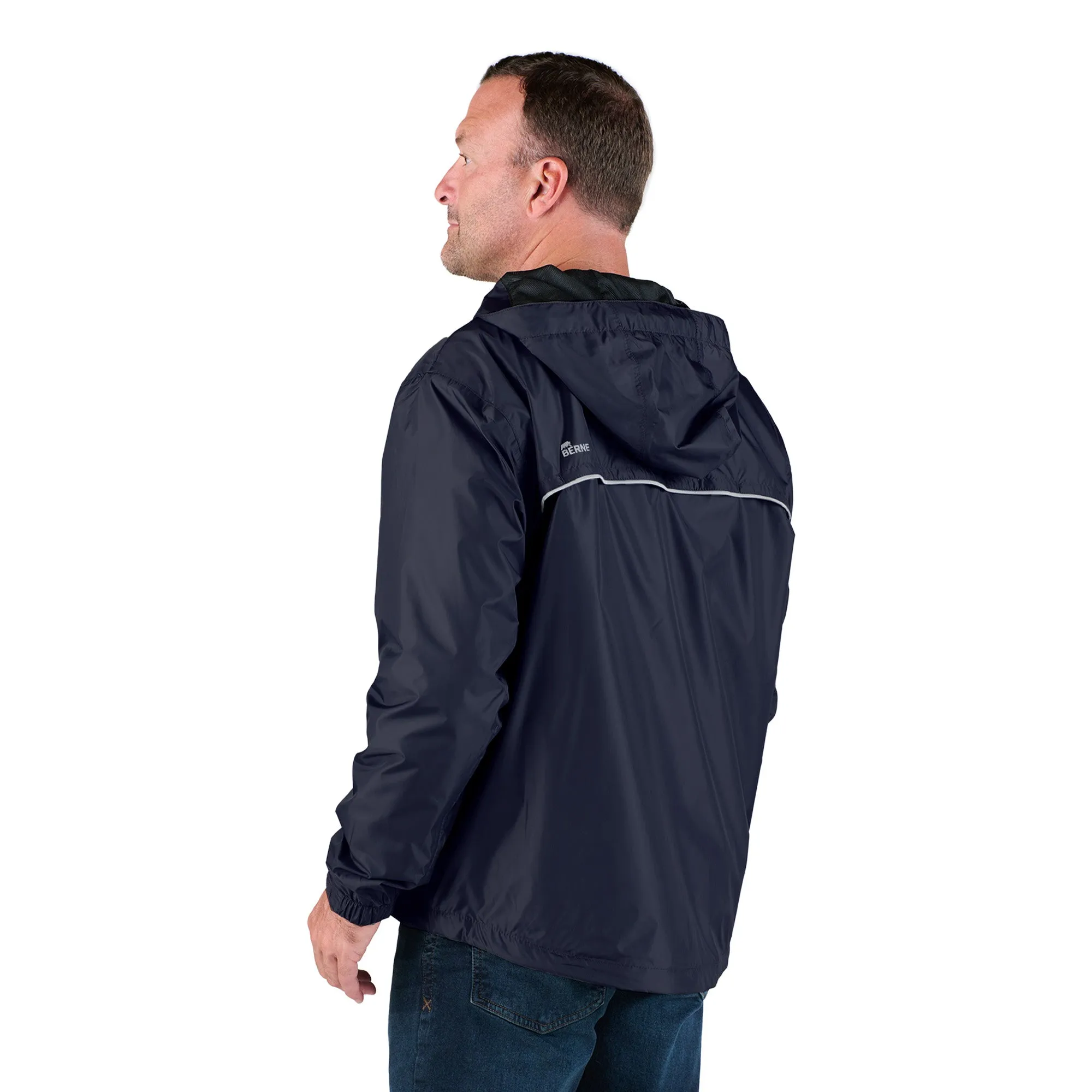 Coastline Lightweight Hooded Rain Jacket
