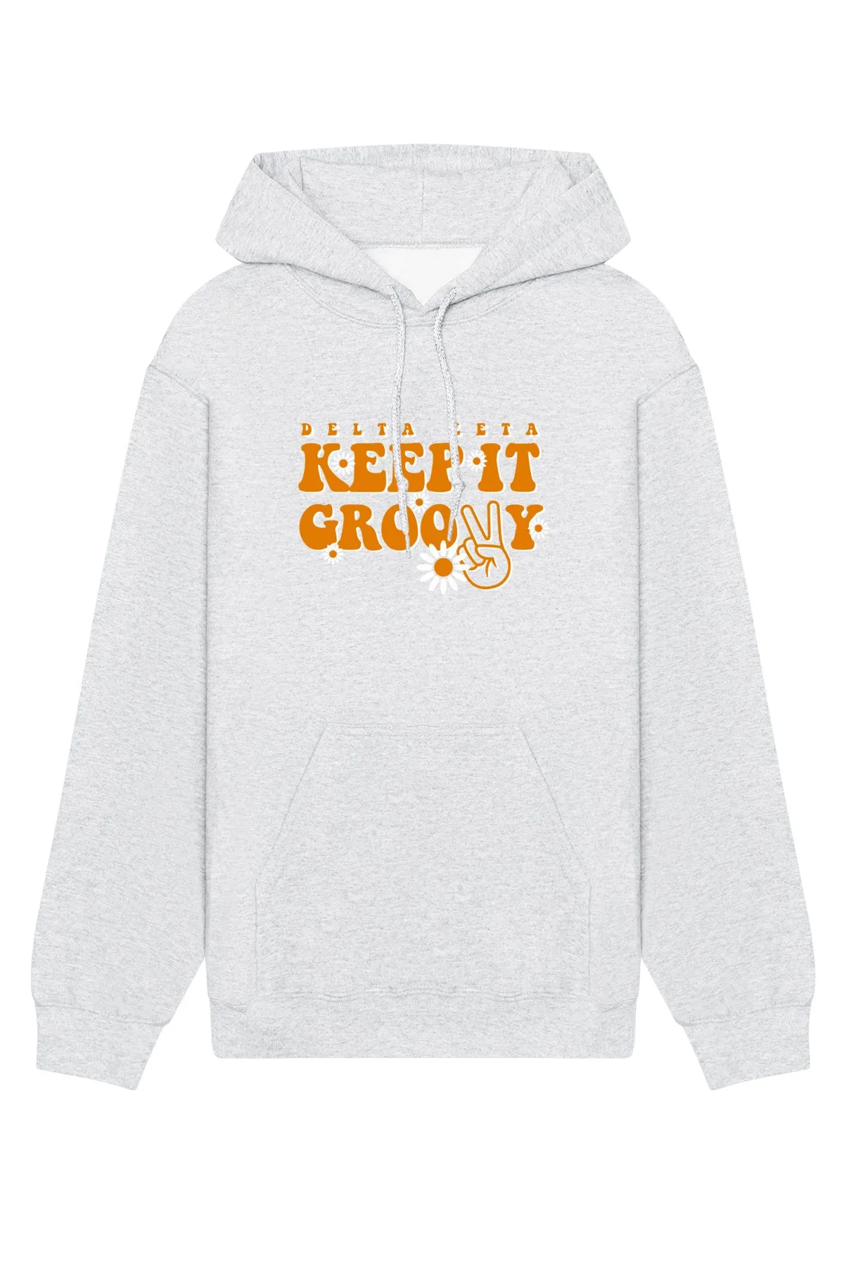 Delta Zeta Keep It Groovy Hoodie