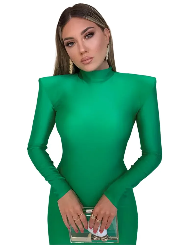 Empire Waist Knitted Maxi Dress
