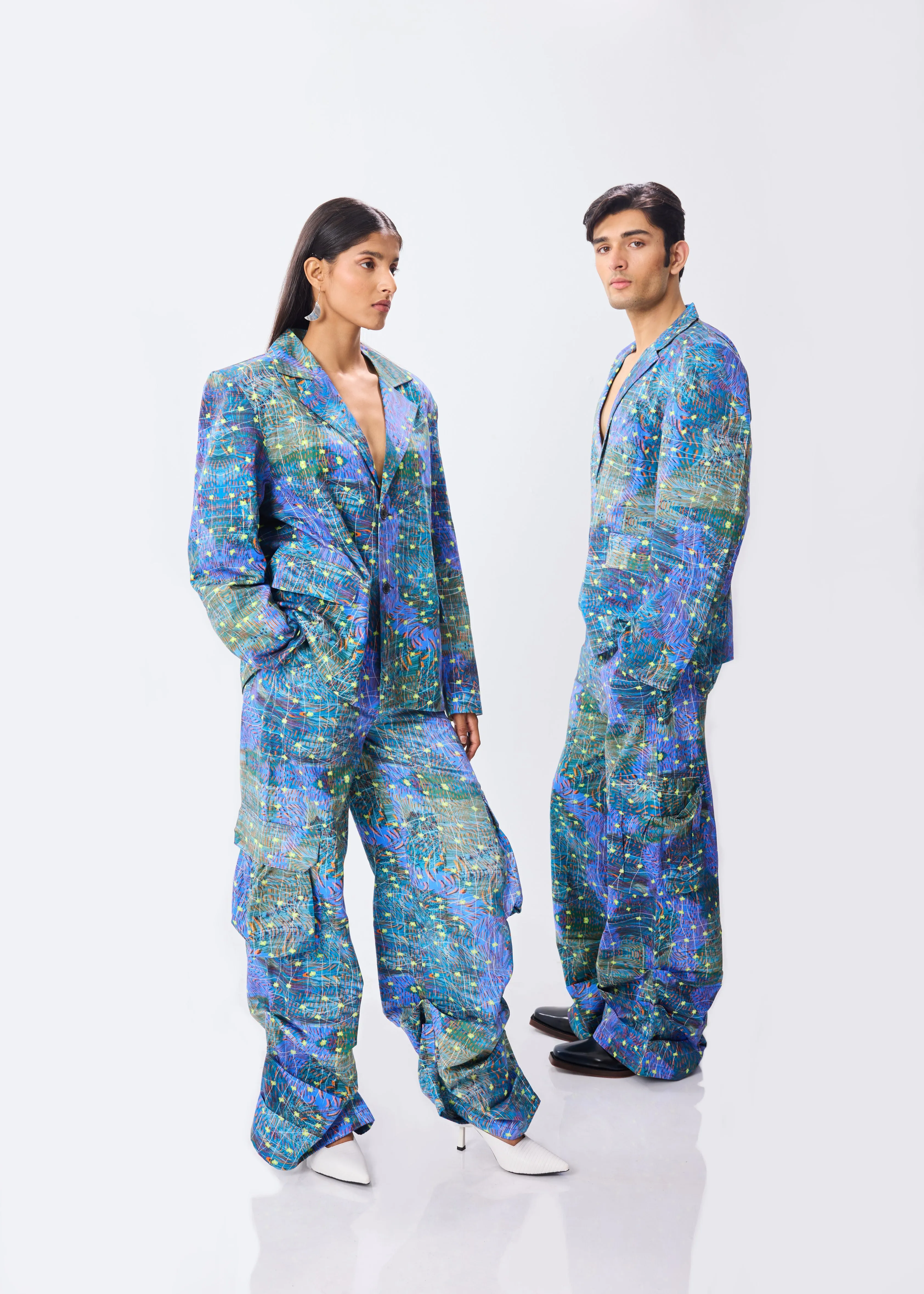 Escapism Blazer   Cargo Pants Set (Unisex)