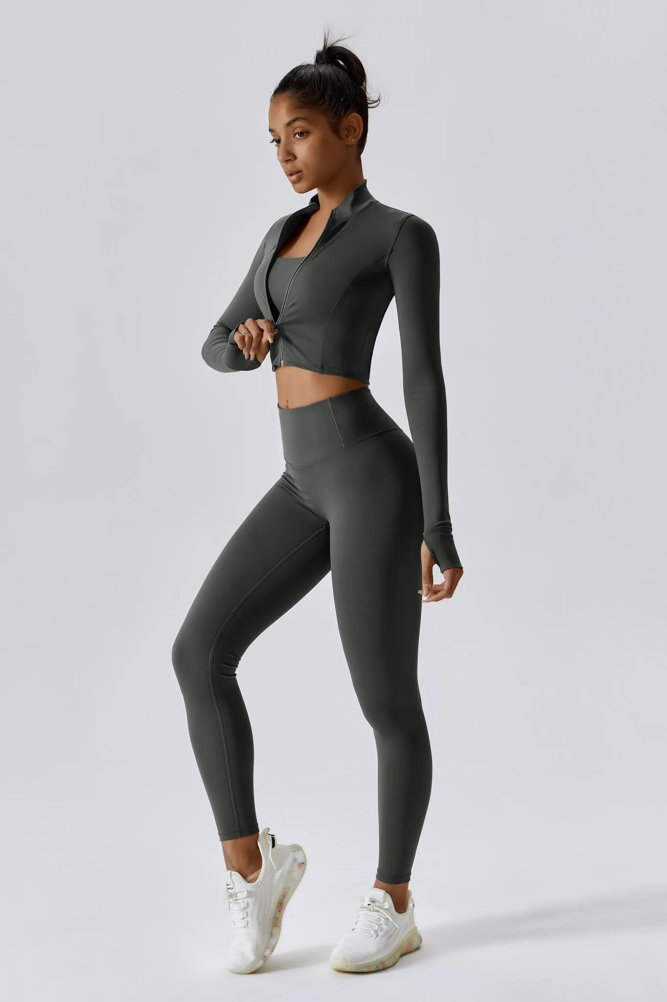 Flex Leggings - Ice Blue