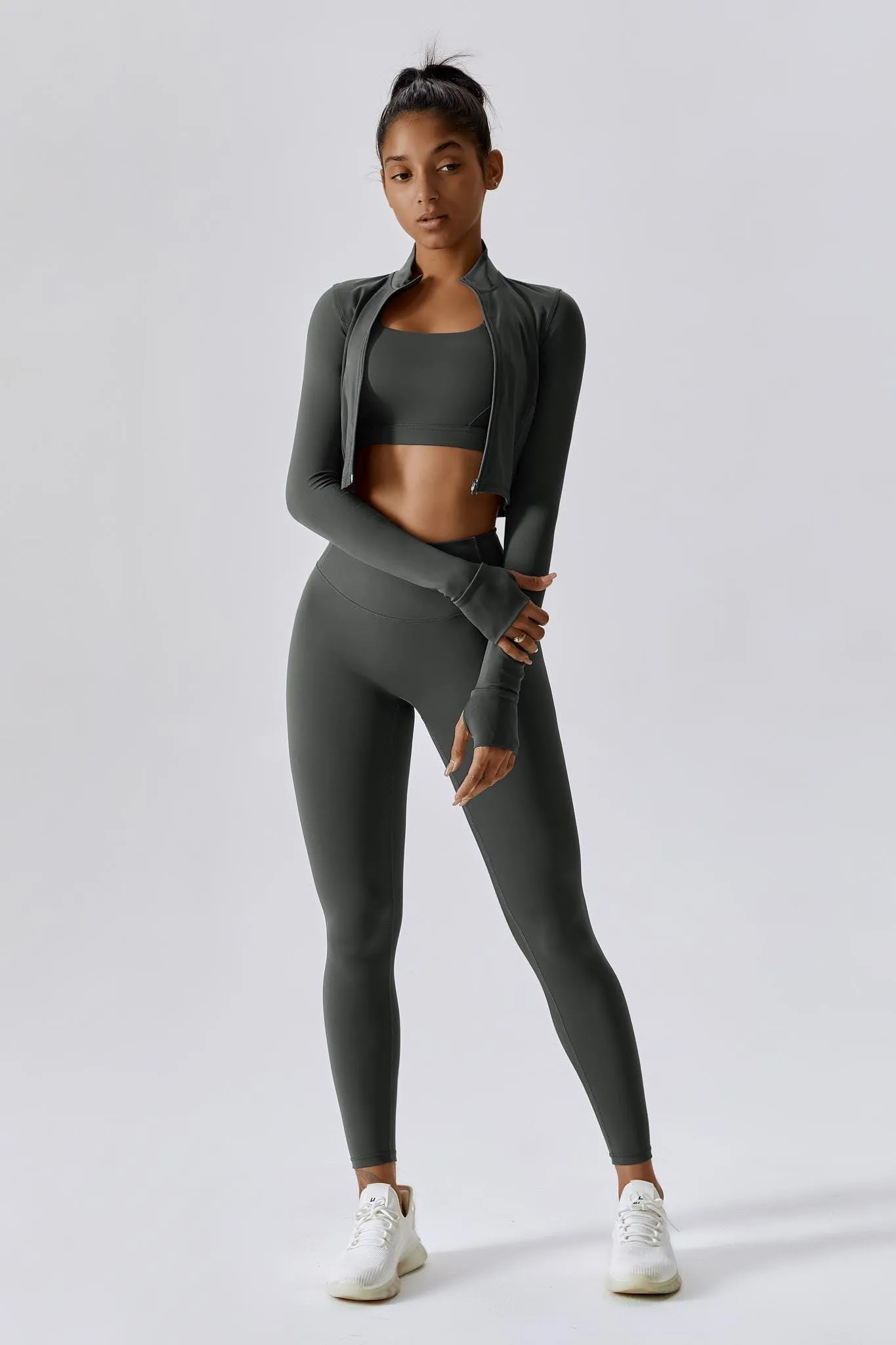 Flex Leggings - Ice Blue