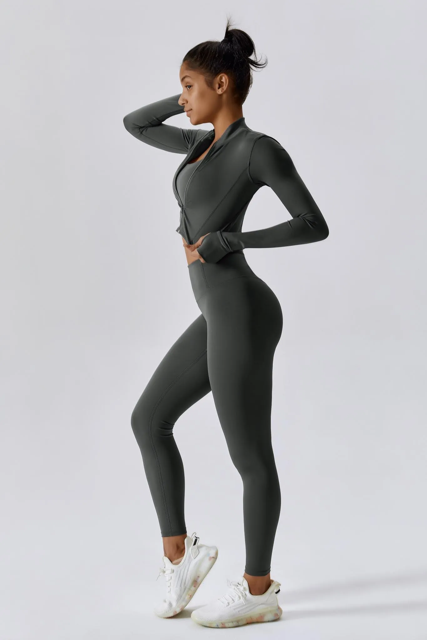 Flex Leggings - Ice Blue