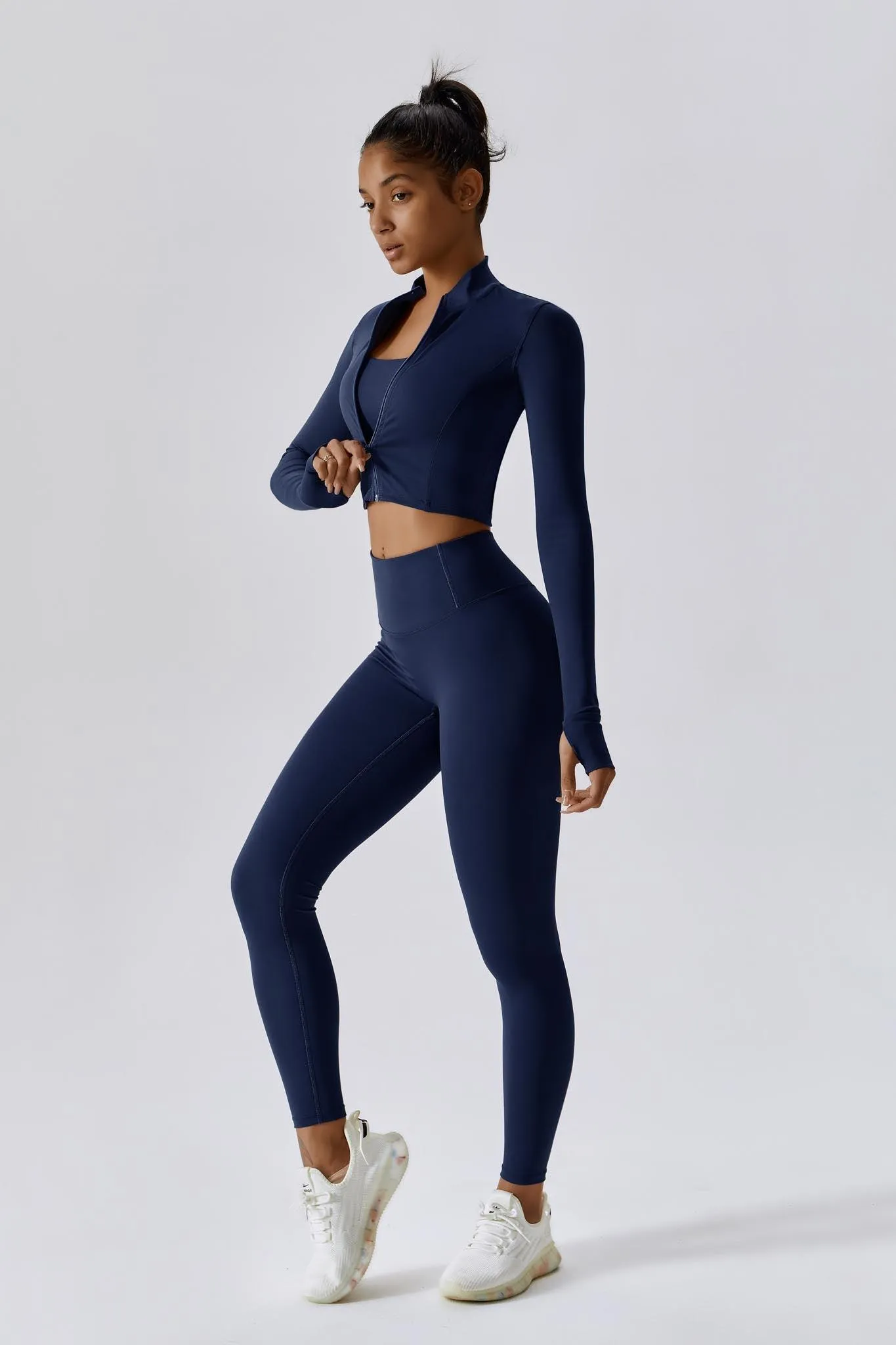 Flex Leggings - Ice Blue