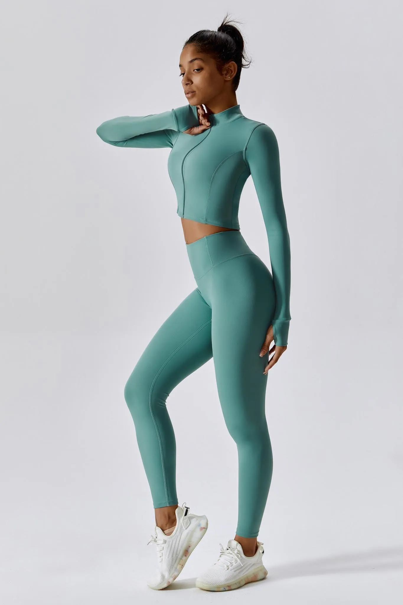 Flex Leggings - Ice Blue