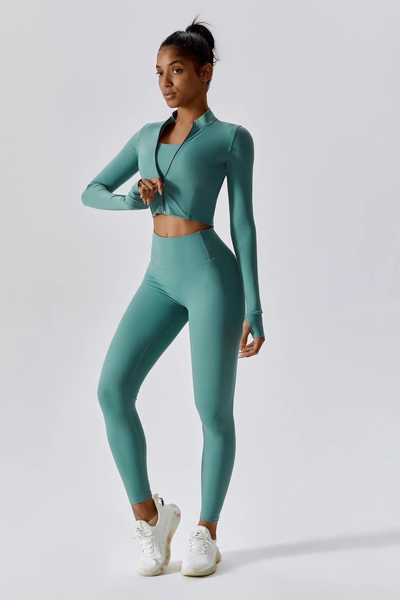Flex Leggings - Ice Blue