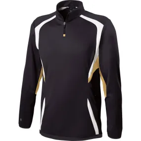 Holloway Men's Black/Vegas Gold/White Transform Pullover