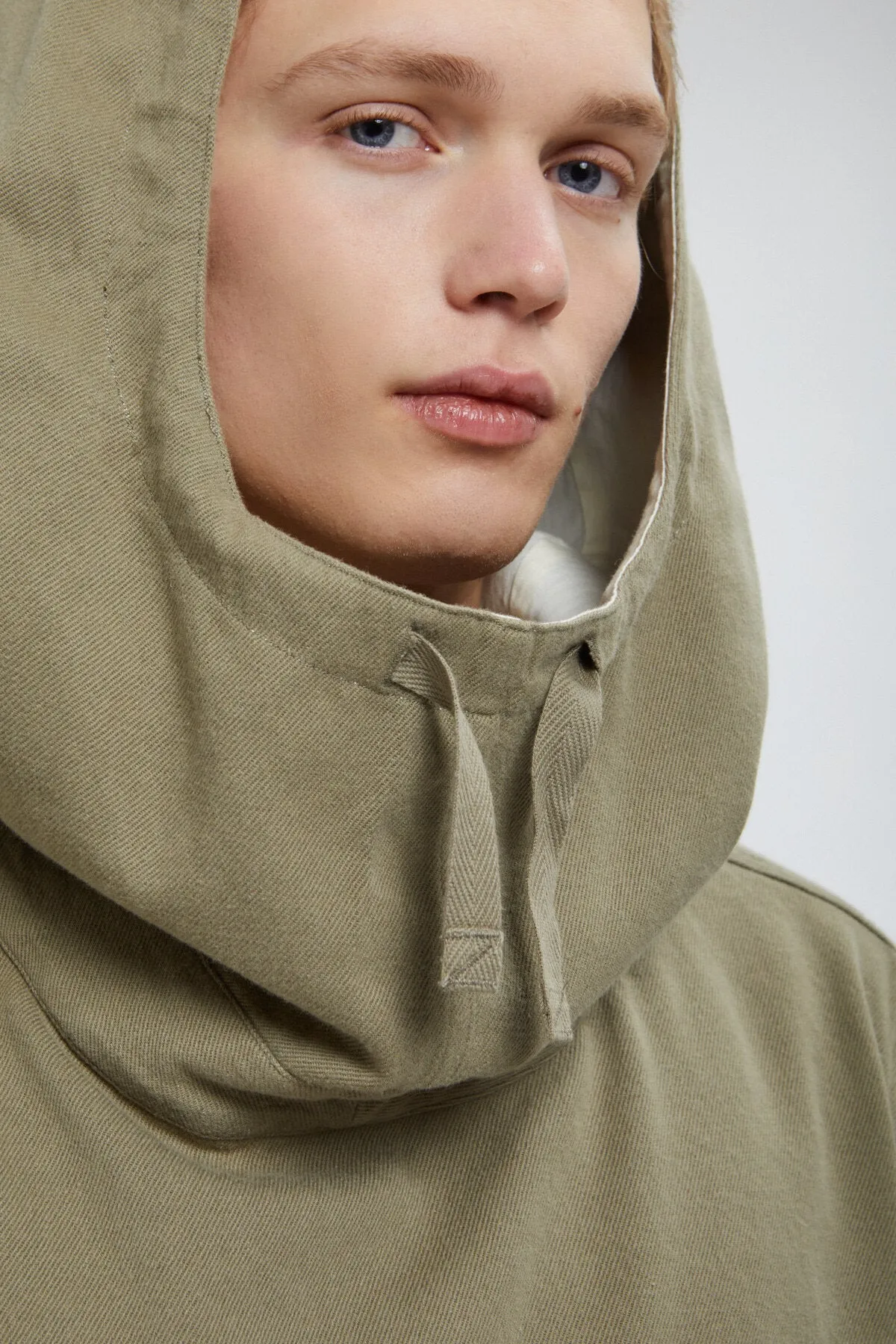 Hooded Pullover Parka