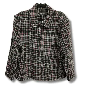 Jacket Puffer & Quilted By Briggs In Black & Pink, Size: 2x