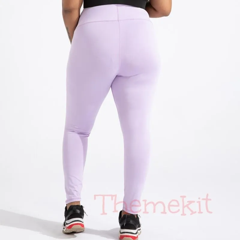 Large Size Yoga Pants Skin Friendly and Nude Sports Pants