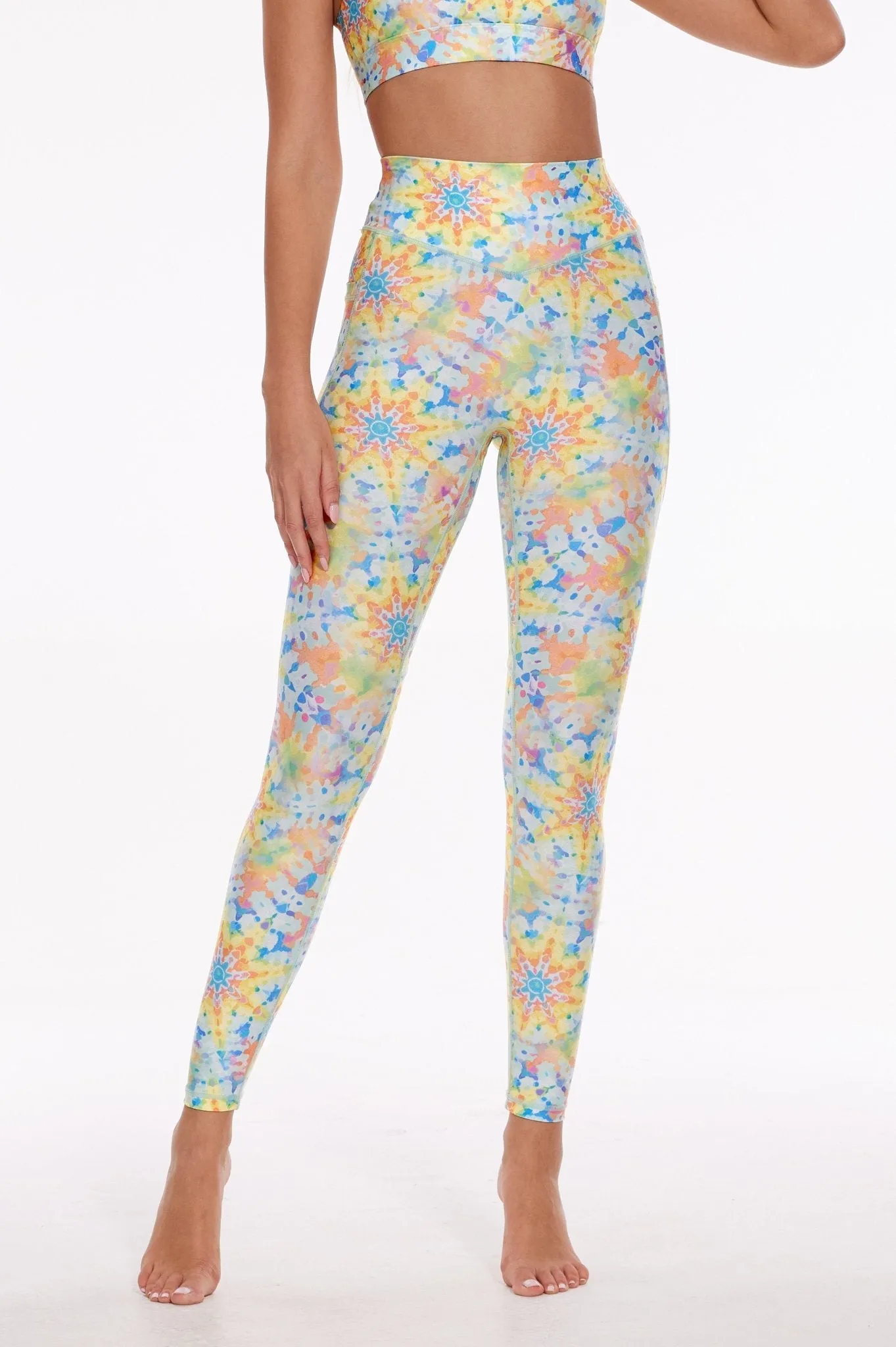 Lattice High-waisted Leggings