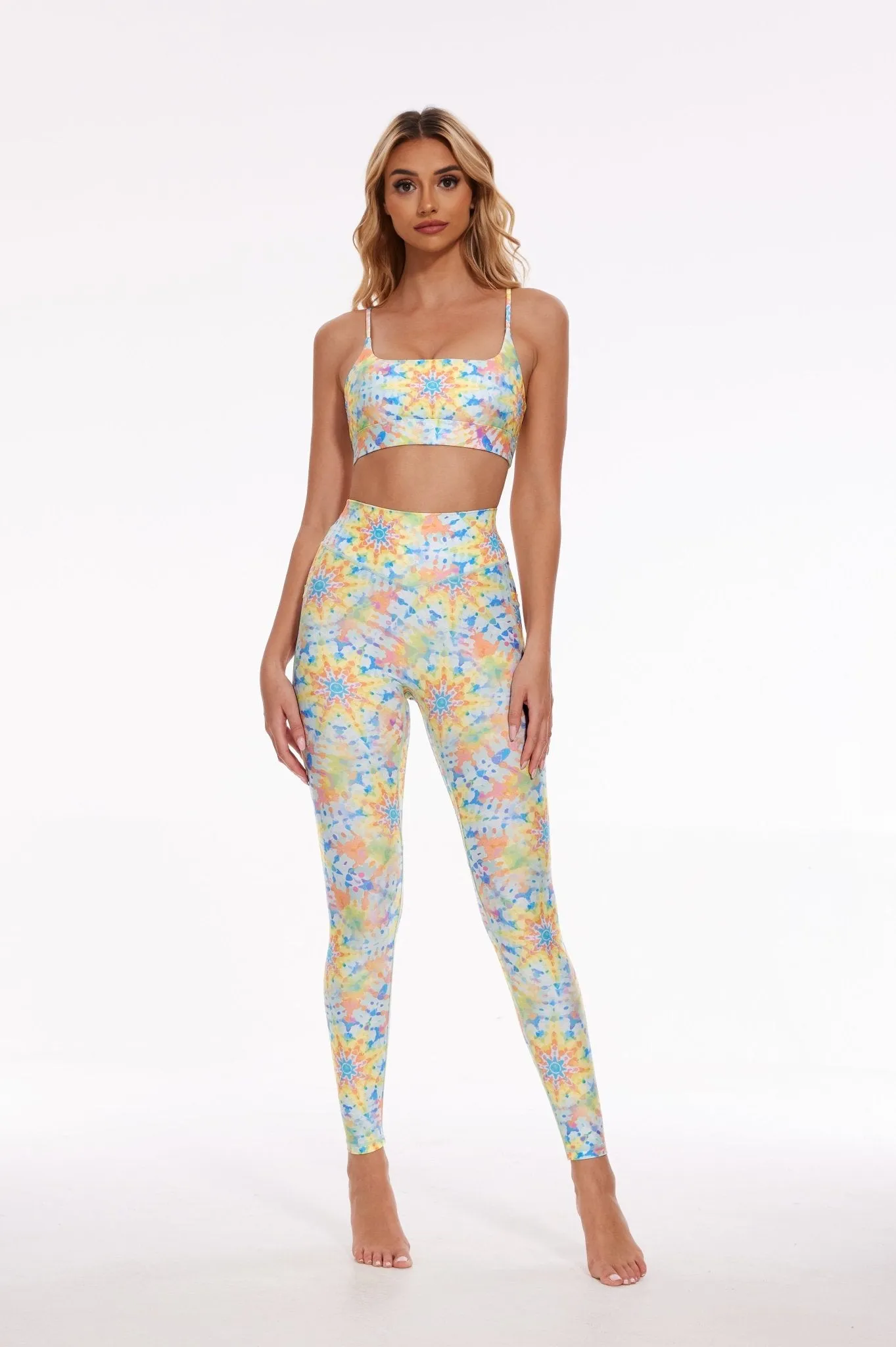 Lattice High-waisted Leggings