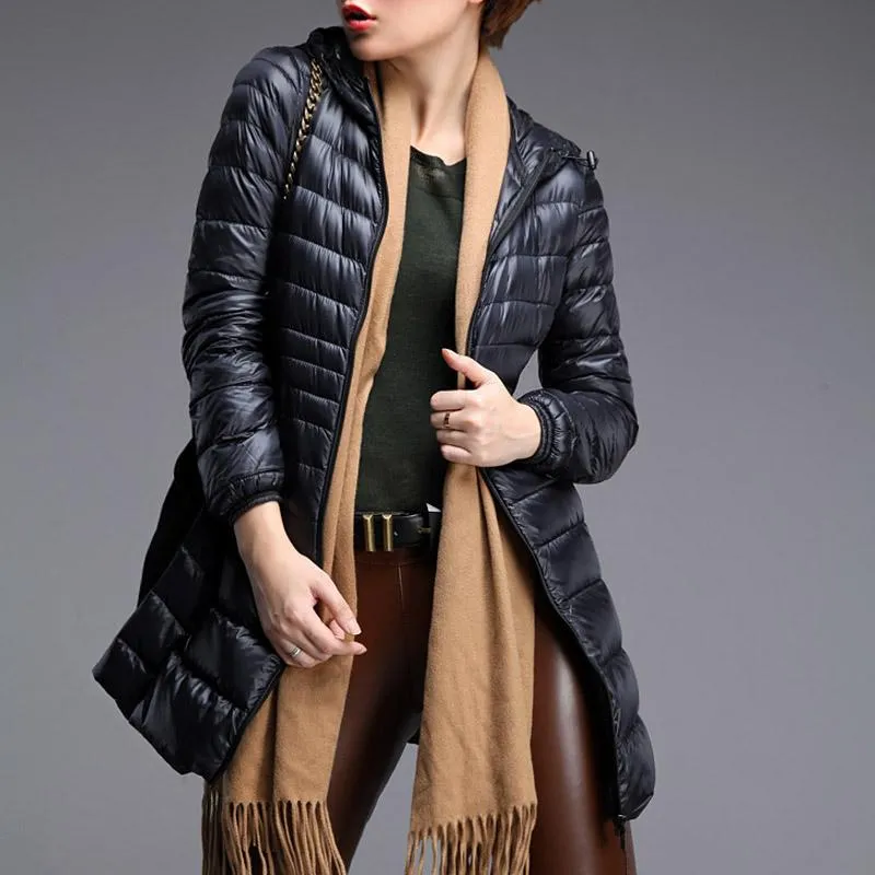 Lightweight Mid Length Jacket for Women
