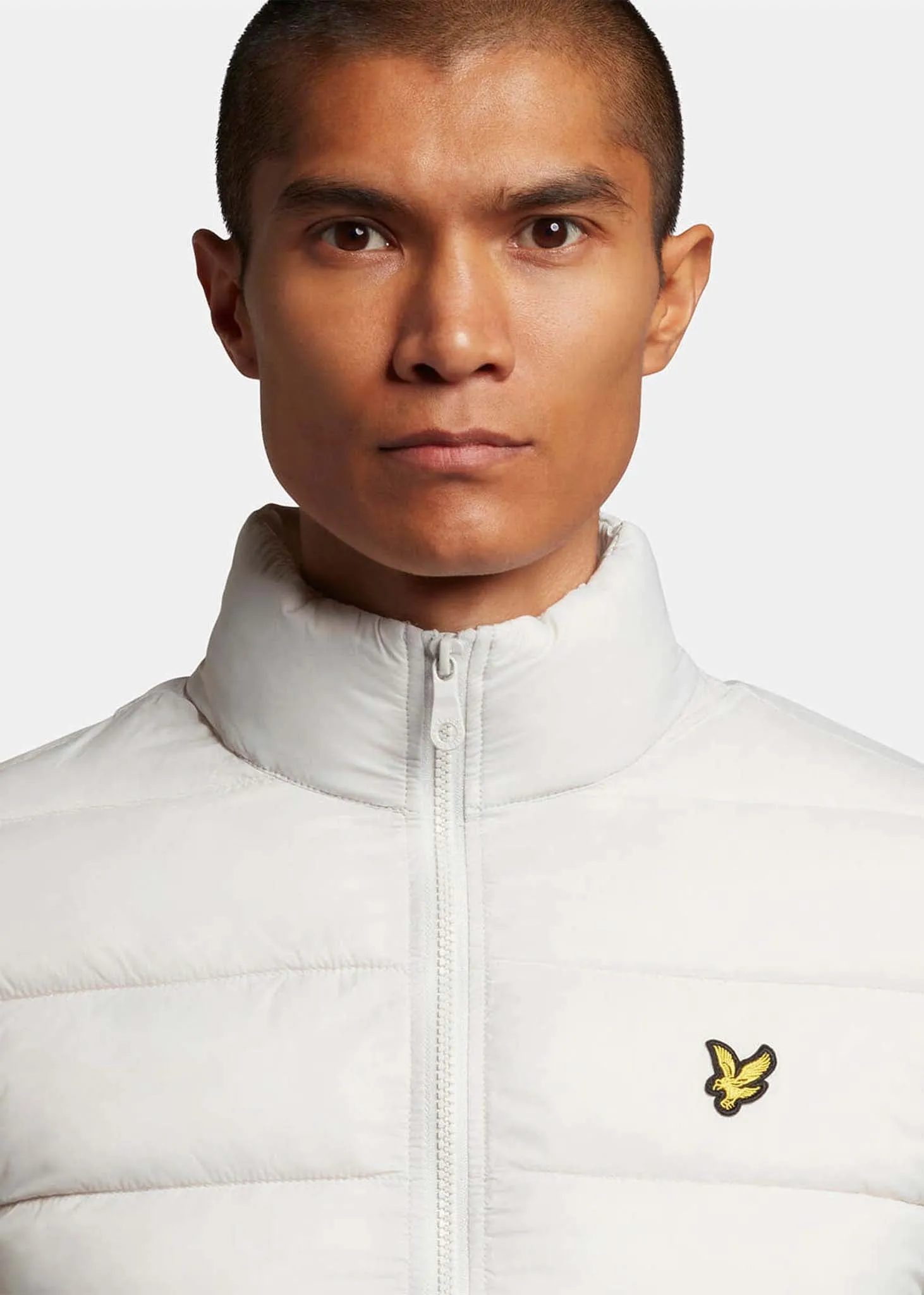 Lightweight padded jacket - light mist