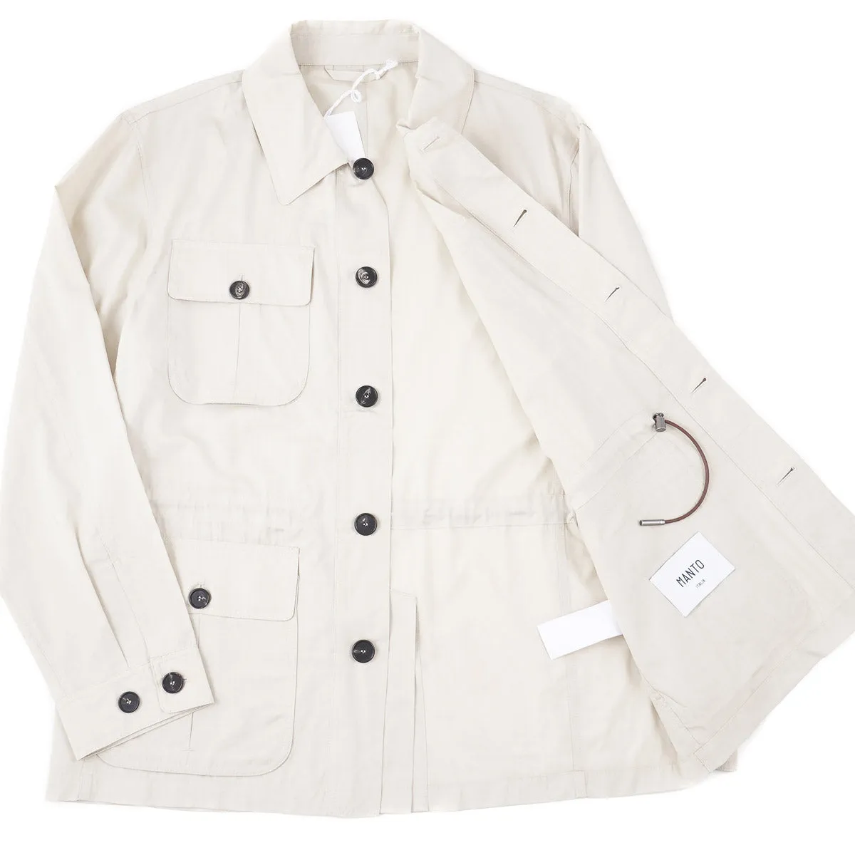 Lightweight Silk-Wool Field Jacket