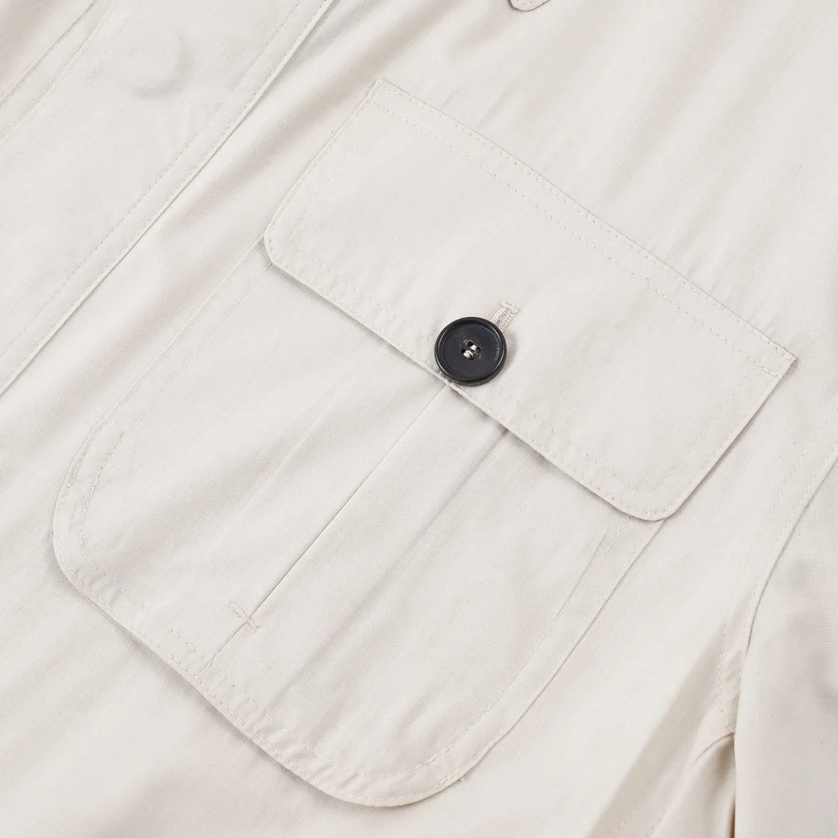 Lightweight Silk-Wool Field Jacket