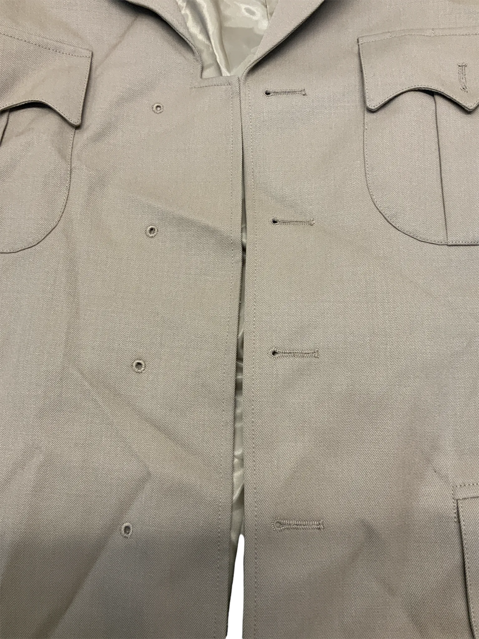 Like Military Men's Lightweight Dress Jacket - No buttons OADJ03