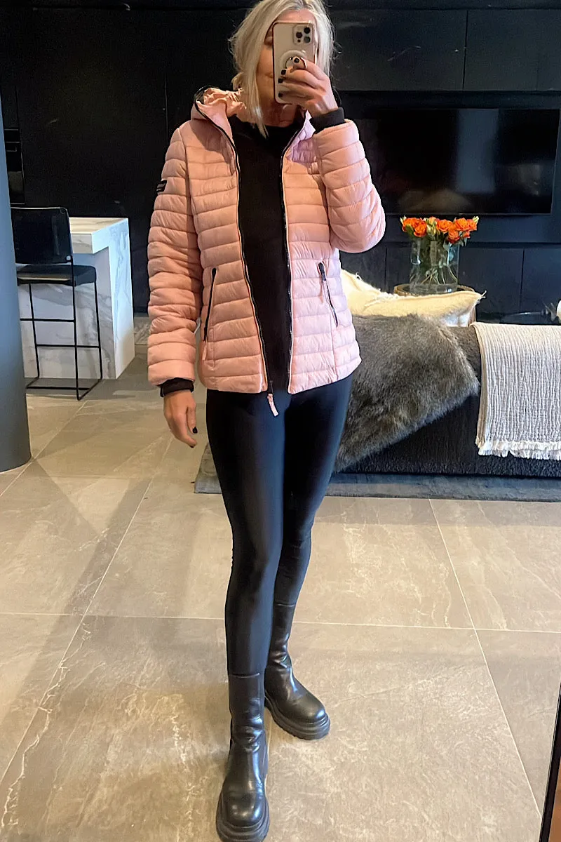 Navahoo Pink Puffer Jacket