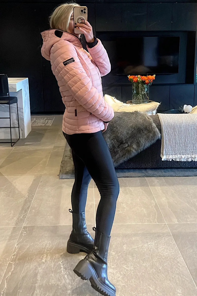 Navahoo Pink Puffer Jacket