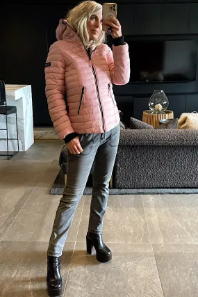 Navahoo Pink Puffer Jacket