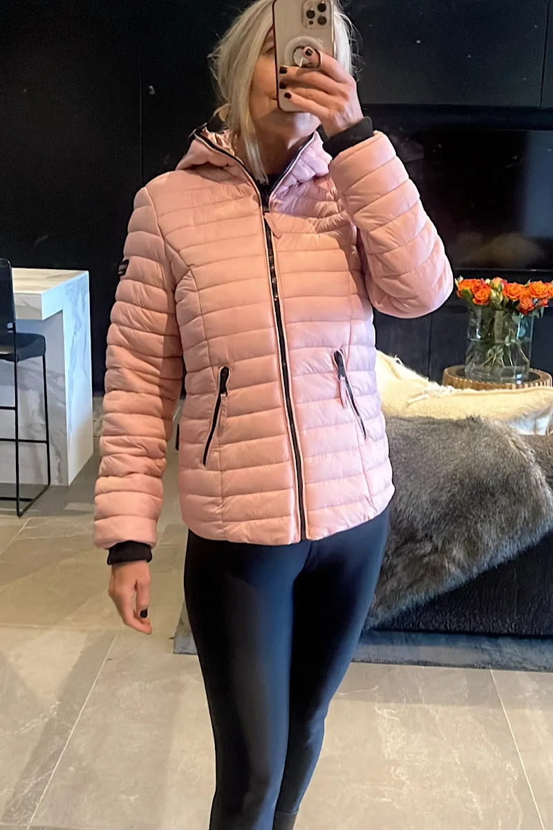 Navahoo Pink Puffer Jacket