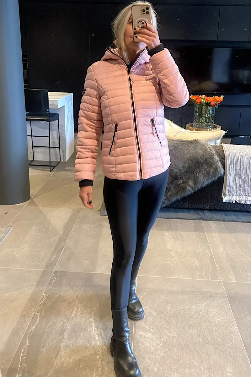 Navahoo Pink Puffer Jacket