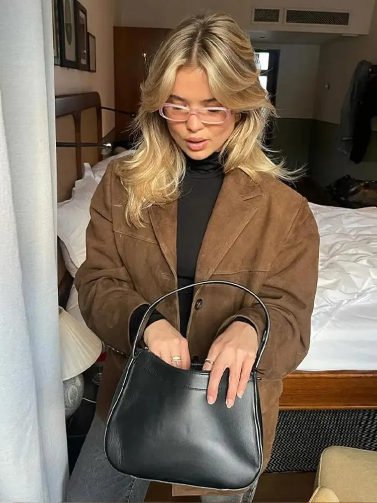 RayRay The perfect Brown Suede Jacket