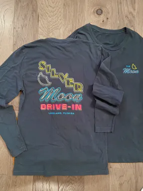 Retro Neon Front & Back Long Sleeve T-Shirt