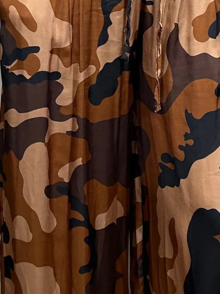 TJ Limited Edition Camo Brown Trousers