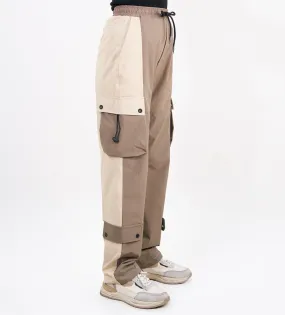 Utility camel cargo pants
