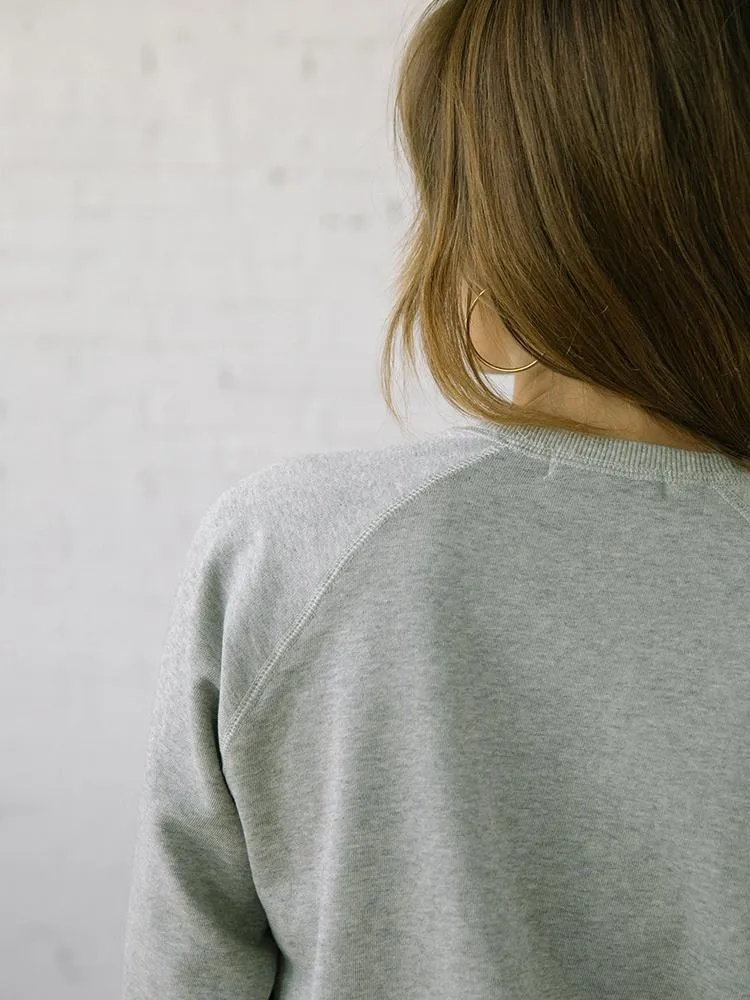 Varsity Sweatshirt, Grey