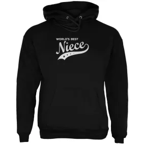 World's Best Niece Black Adult Hoodie